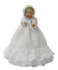 7" Christening Doll Dress